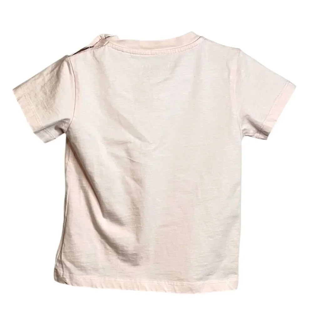 Palm Angels Kids Bear Print T-Shirt Pink 36 Months Toddler Unisex Summer